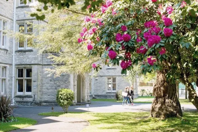 The chiropractic college campus where HKCCF scholarship recipients study